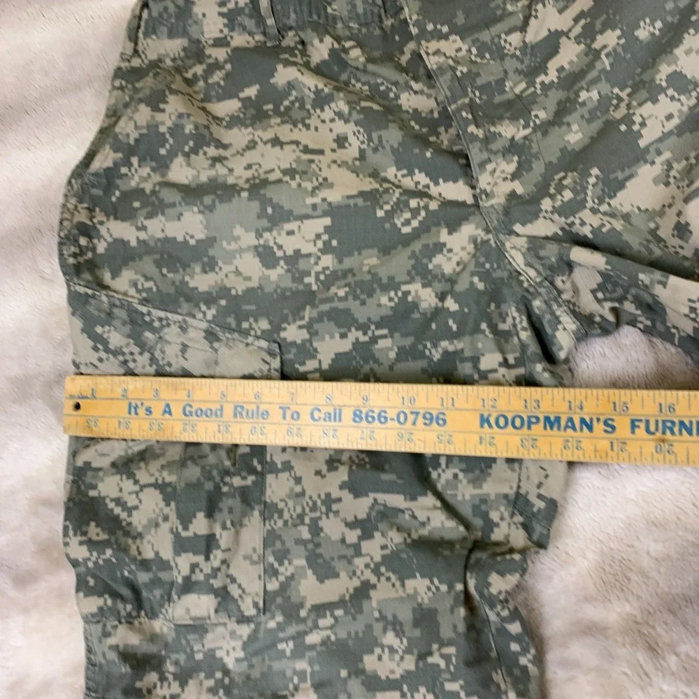 US‎ Army ACU Digital Camo Combat Pants Military Ripstop Cargo Trousers Tacti